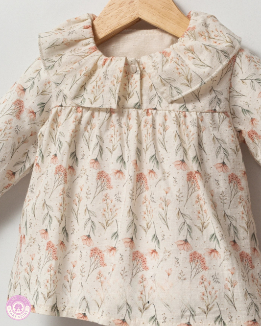 Floral Blouse, Cardigan & Trousers Set