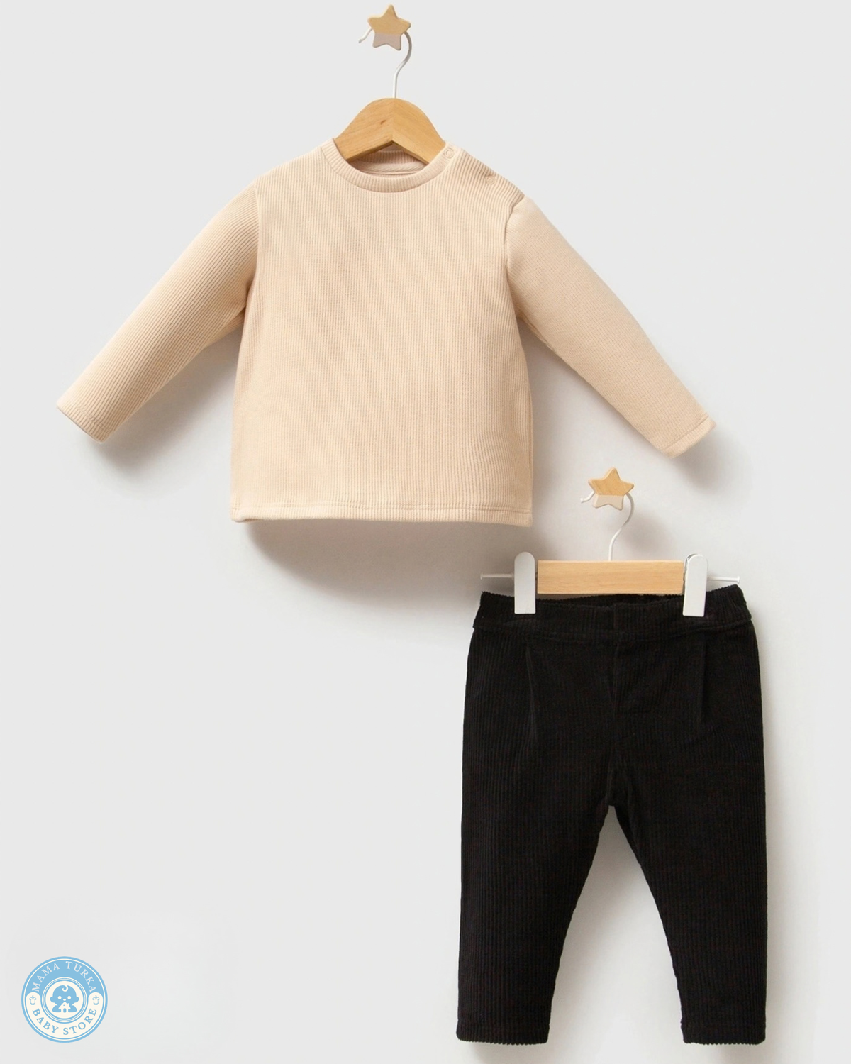 Baby Boy Plaid 3-Piece Set with Vest & Trousers
