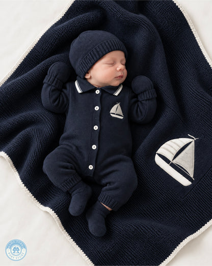 Newborn Baby 10-Piece Cotton Layette Set with Blanket