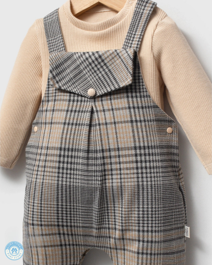 Heritage Plaid Baby Boy Outfit Set