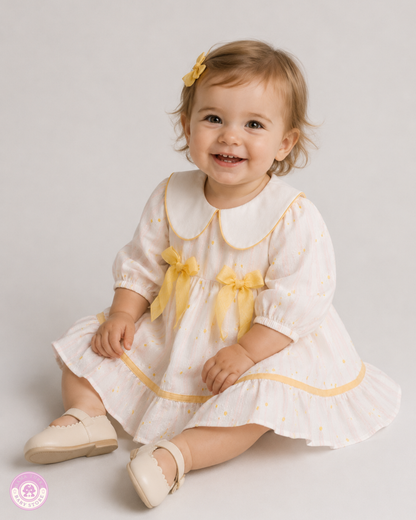 Daisy Charm Baby Dress