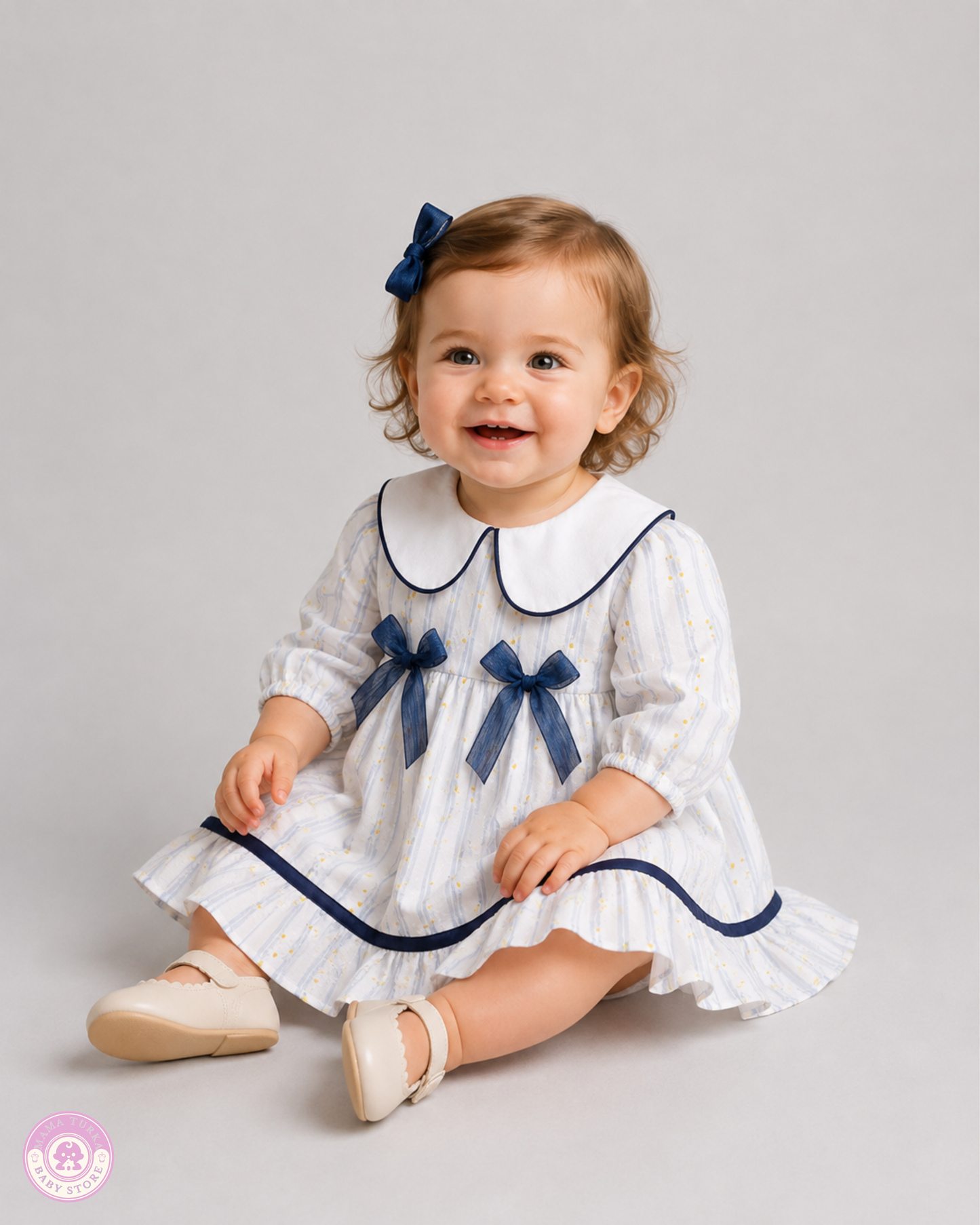 Daisy Charm Baby Dress