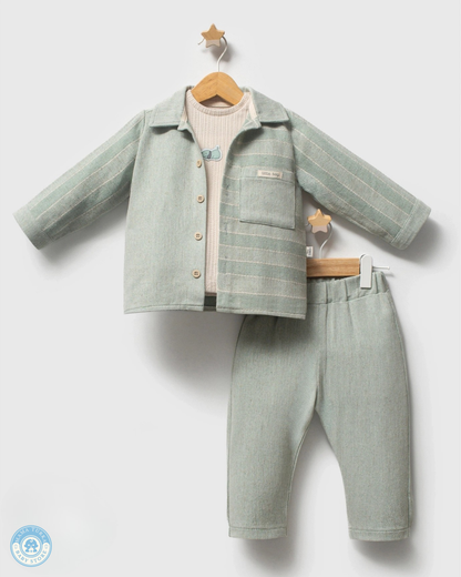 Little Explorer Baby Boy Outfit Set