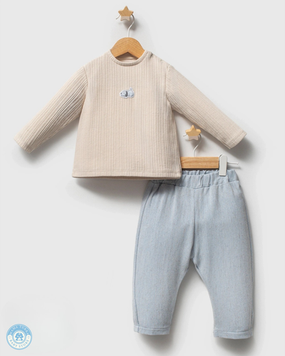 Little Explorer Baby Boy Outfit Set