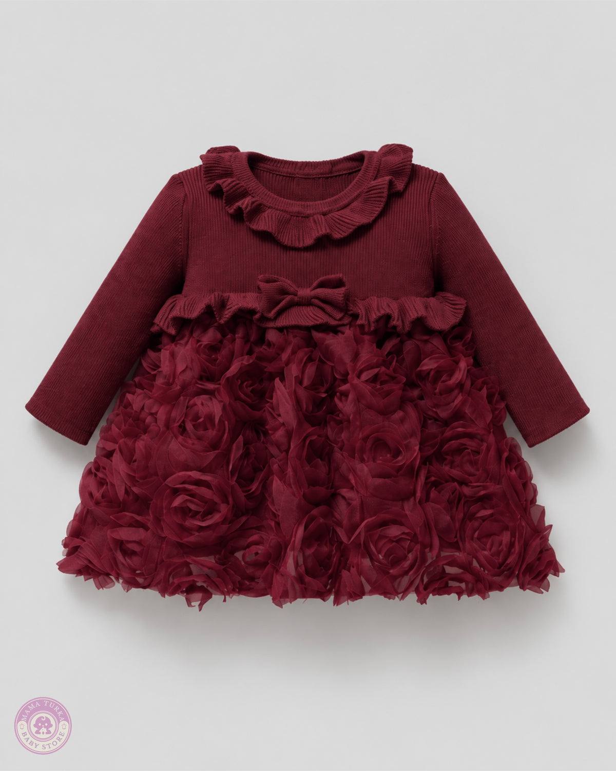 Rose Princess Newborn Baby Girl Dress & Blanket Set