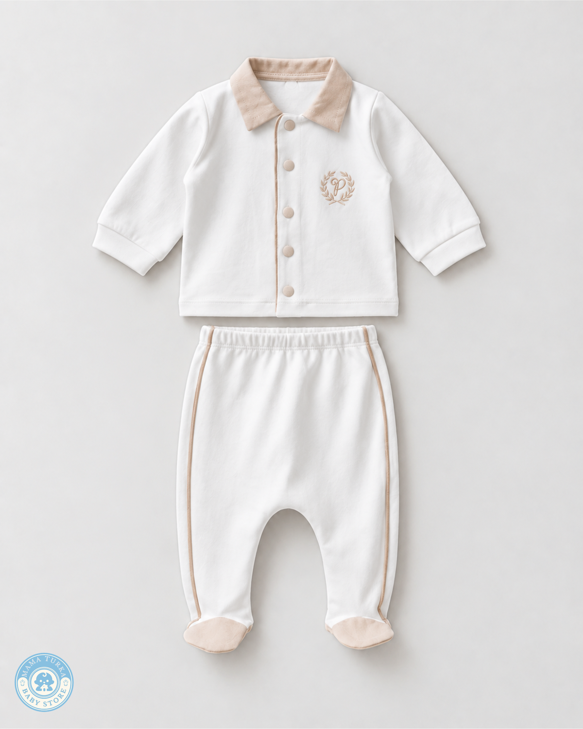 Elegant Gentleman Newborn Baby Boy Set