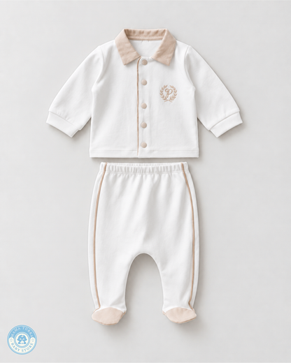 Elegant Gentleman Newborn Baby Boy Set