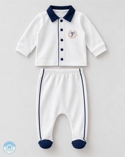 Elegant Gentleman Newborn Baby Boy Set