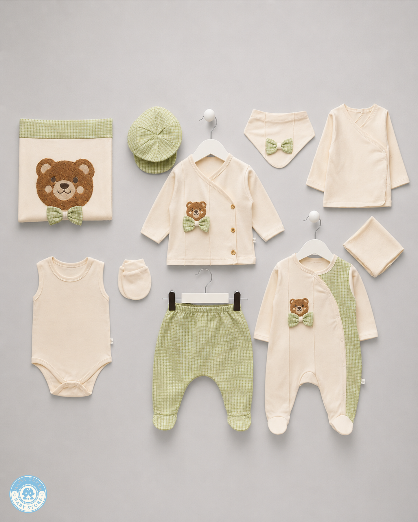 10-Piece Newborn Set – Bear Collection